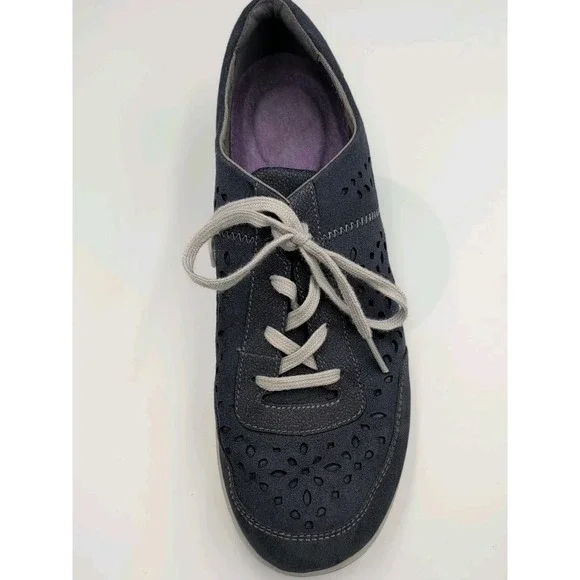 Rockport Women's Emalyn Tie Fashion Sneaker Dusty Blue 10 US - Picture 11 of 16